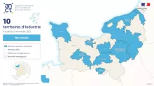 Carte atlas région Normandie