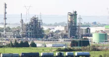 Usine ExxonMobil en Normandie — Photo : Caux Seine Agglo 
