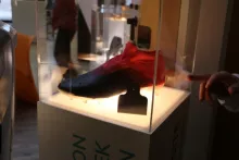 Le prototype de chaussure de football Reborn. ©L’Impartial