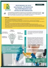 Fiche métier Responsable de suivi biologique / optimisation des performances des unités de méthanisation
