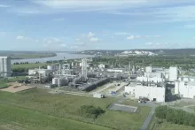 vue de Port-Jérôme - Crédit photo © France 3 Normandie