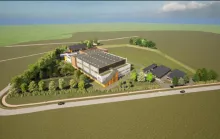 L’entreprise Nemera s’agrandit. Les travaux de construction de sa nouvelle usine ont débuté à Ponts-et-Marais. ©Nemera