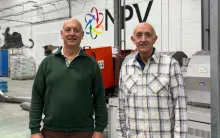 Hervé et Eric Suganas - Crédit photo : Normandie Plastique Valorisation