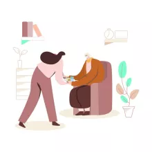 Aide à domicile - Crédit photo Freepik