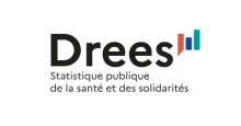 Logo de la DREES (Direction de la recherche, des études, de l’évaluation et des statistiques)