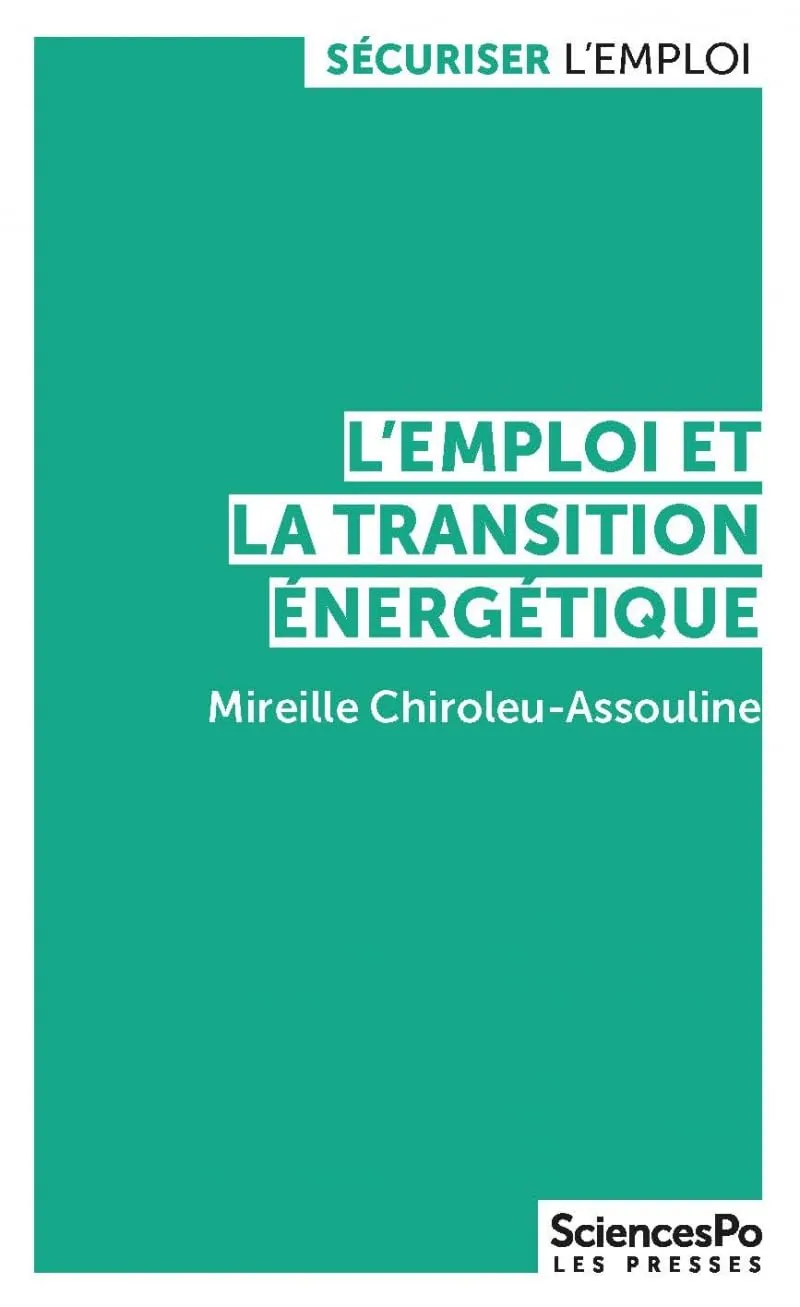 Couverture du livre "L’emploi et la transition énergétique"