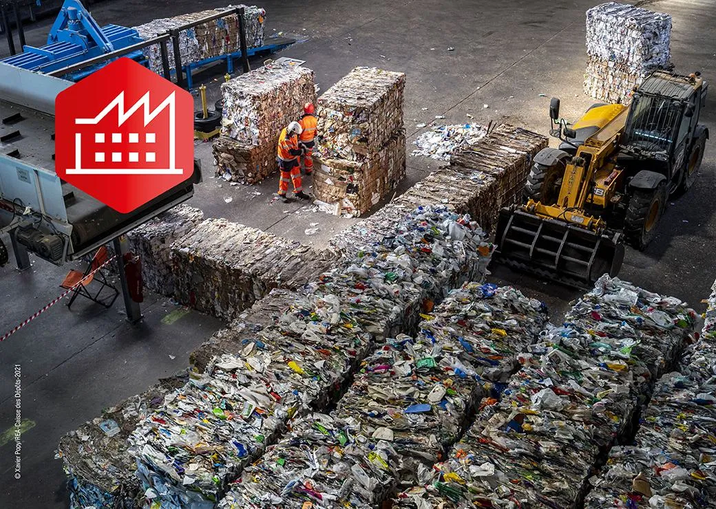 Centre de tri et de recyclage