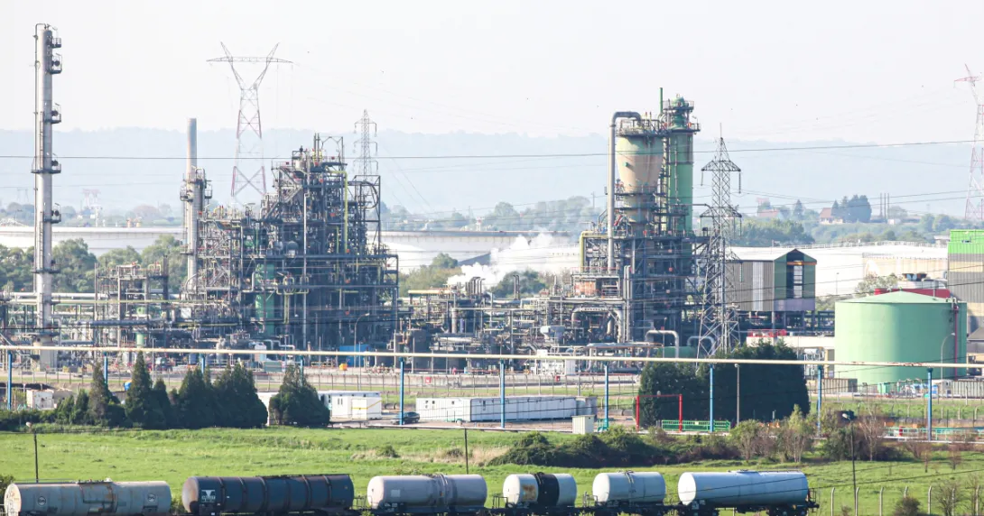 Usine ExxonMobil en Normandie — Photo : Caux Seine Agglo 