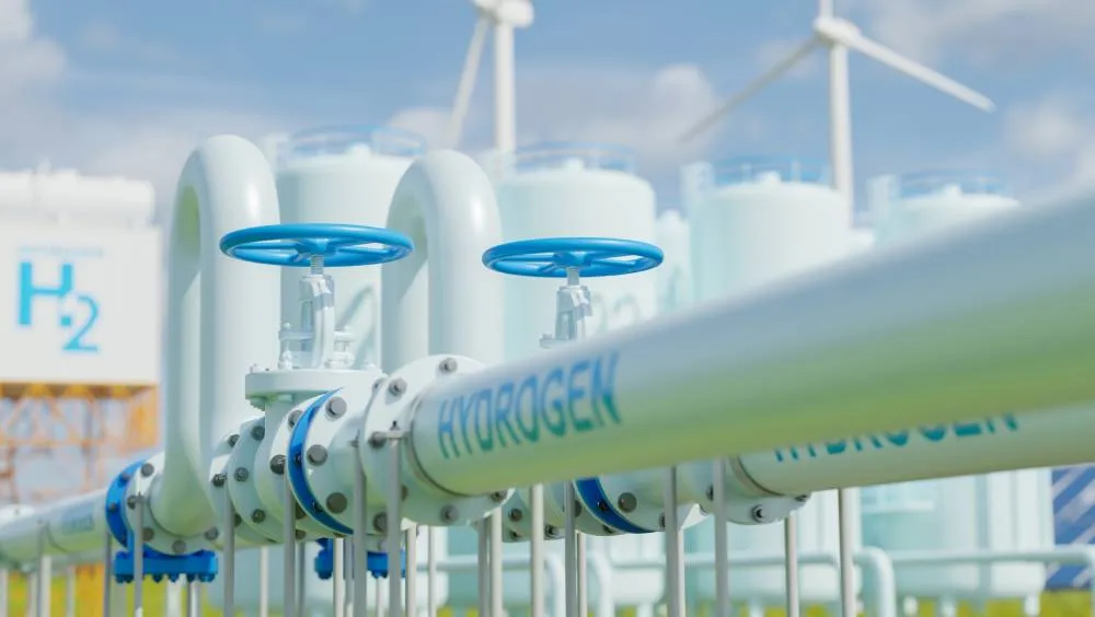 Pipeline d'hydrogène - Crédit photo ©adobestock