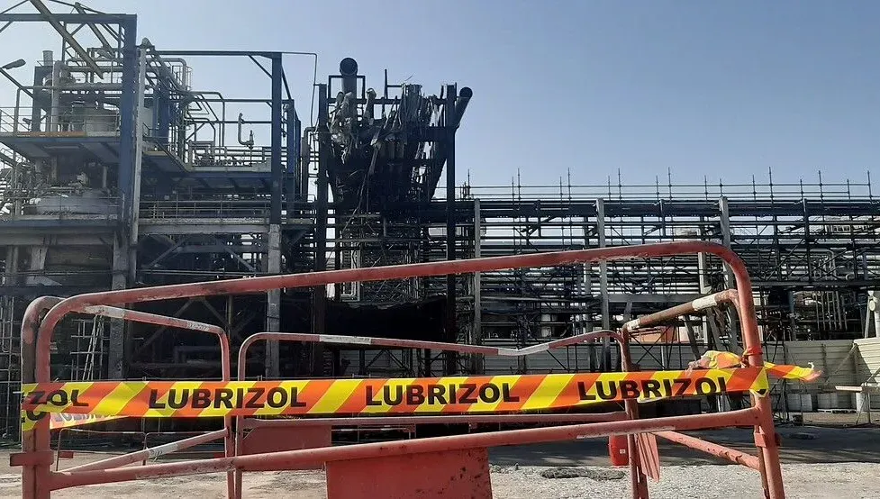 Site de Lubrizol - Crédit photo © Radio France - Sébastien Baer