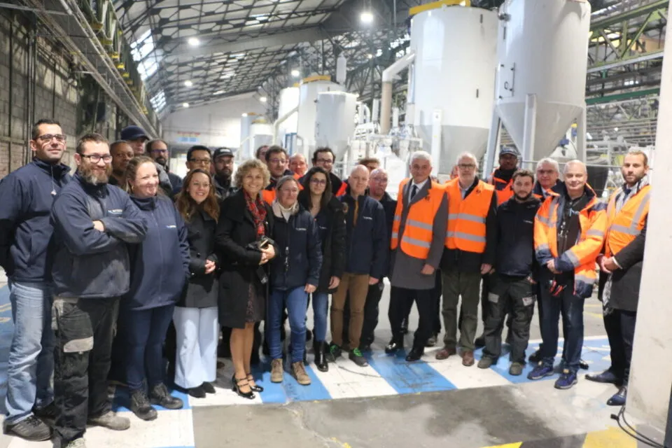 Salariés et direction de Skytech - Crédit photo ©L’Impartial