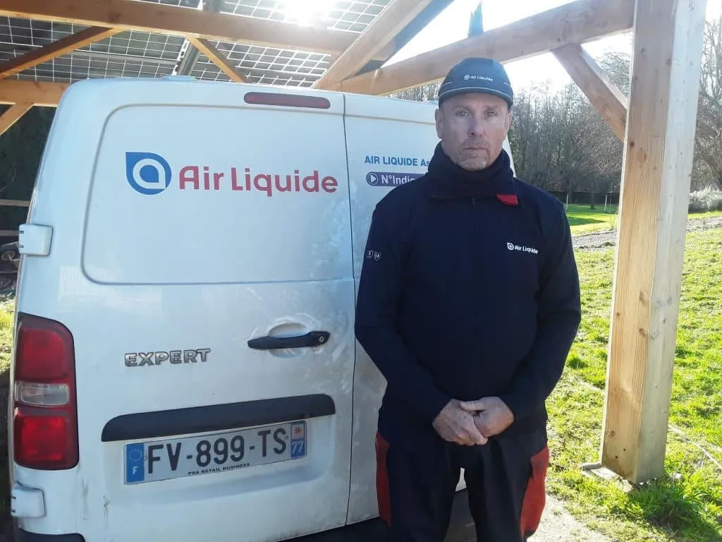 Romuald Pierron, technicien de maintenance - Crédit photo ©Hydrogen+
