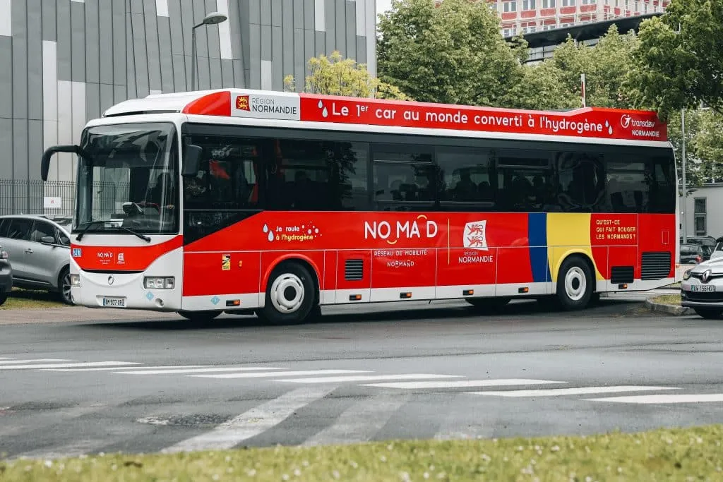 Car converti à l'hydrogène - Crédit photo © Hydrogen+