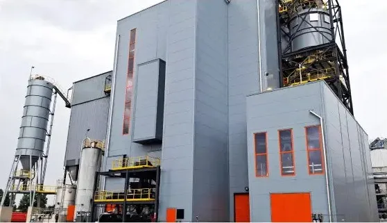 Chaudière biomasse de la papeterie DS Smith de Rouen / Crédit photo : Hugo Marc