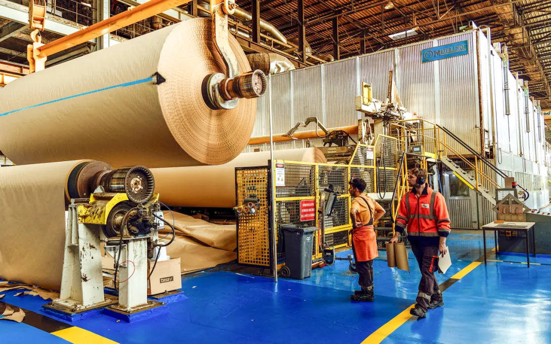 DS Smith veut réduire ses émissions de gaz à effet de serre de près de 50 % d'ici 2030 / Crédit photo : M.Valentino