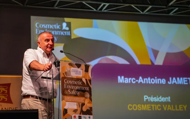     Marc-Antoine Jamet, président de Cosmetic Valley / Crédit photo : DR
