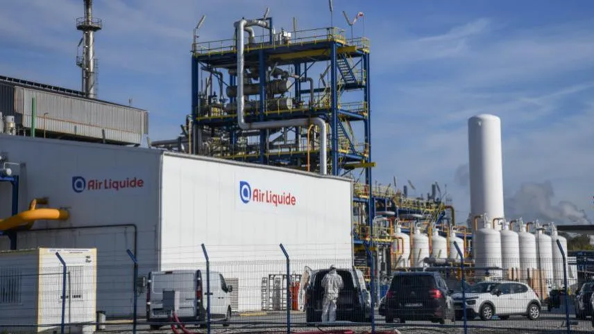 À Saint-Jean-de-Folleville, l'industriel Air Liquide prévoit d’installer un centre de conditionnement d’hydrogène renouvelable. - Crédits : Archives Paris Normandie 