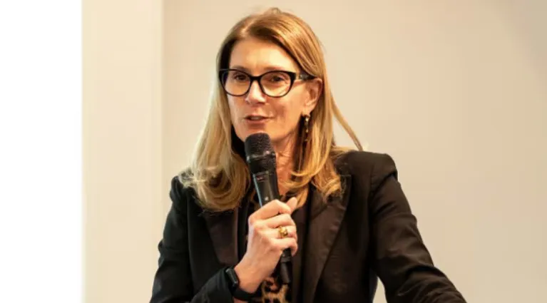 Virginie Lutrot, présidente de Caux Seine agglo / Crédit photo : Agence API News - Ouest France