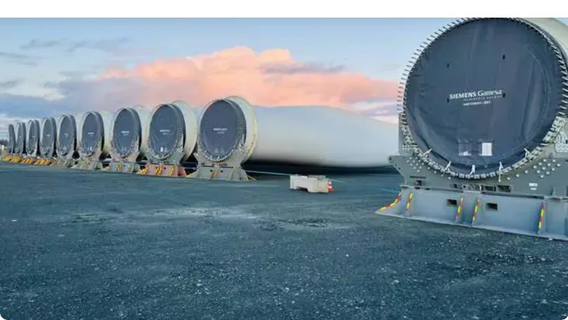 Pales d'éolienne - Crédit photo © Natalie DESSE