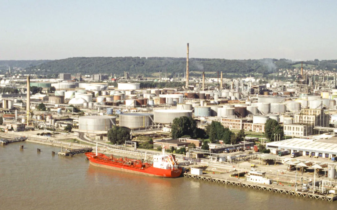 Raffinerie de Gravenchon - Crédit photo : DR  