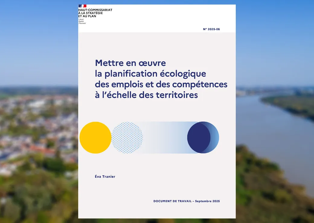 Couverture "Mettre en œuvre la planification écologique des emplois et des compétences à l'échelle des territoires"