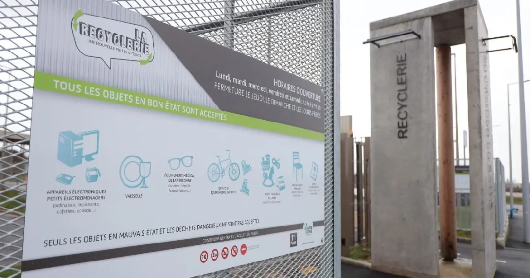 Recyclerie d'Harfleur - Crédit photo : Philippe Breard