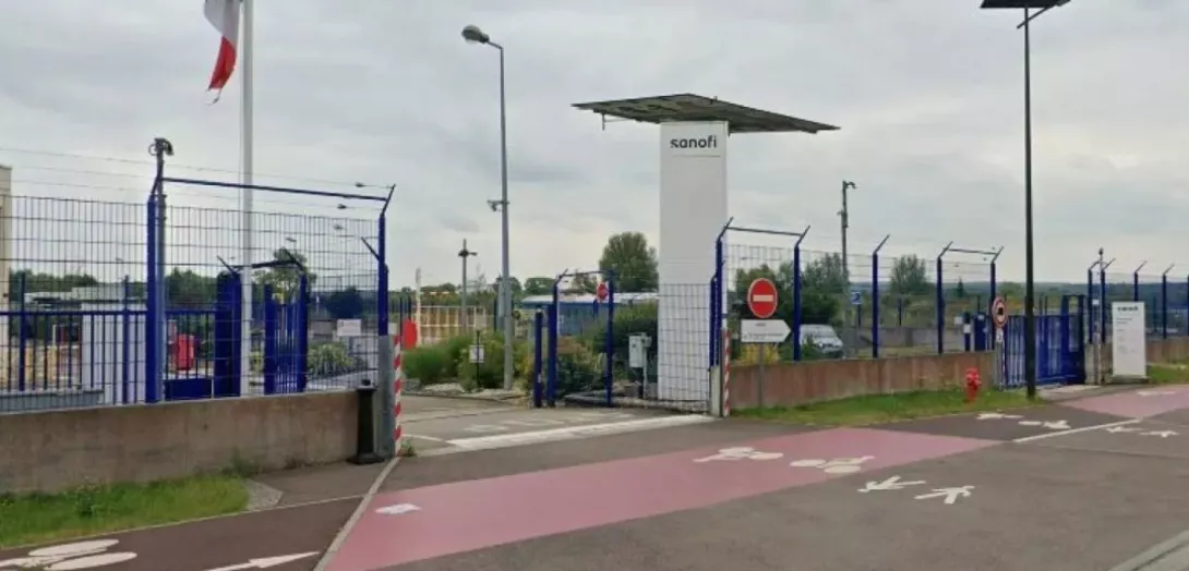 Site cauchoix de l'entreprise pharmaceutique Sanofi - Crédit photo : Le Courrier Cauchoix / Julie Hervieux