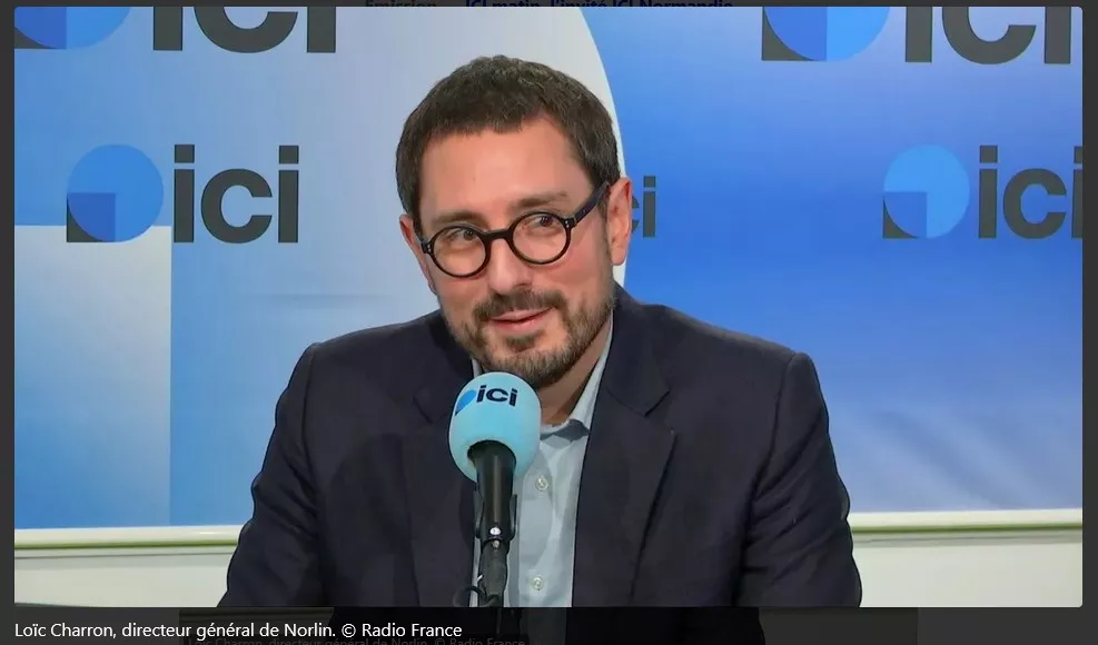 Loïc Charron, directeur général de Norlin - Crédit photo : Radio France