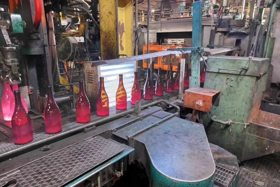 Saverglass réfléchit à électrifier ces fours - Crédit photo : Carole Latouche/Le Réveil