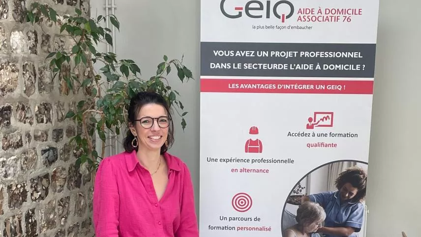 Juliette Duteurtre, responsable du Geiq de Montville lance sa campagne de recrutement - Crédit photo : Paris-Normandie
